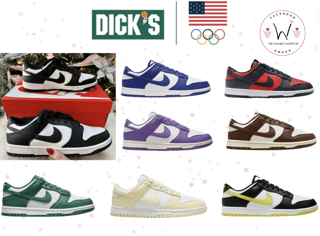 Nike dunk lows!
